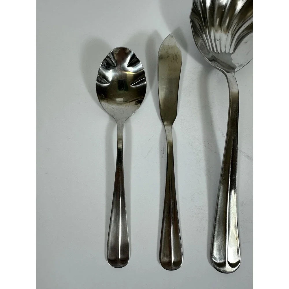 International Stainless Flatware Gran Royal Hostess 5 Pc Serving Set